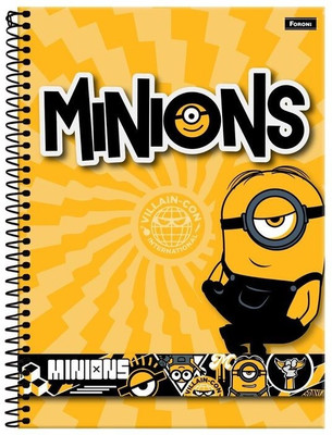 craft maniacs MINION COLLECTION A5 Notebook RULED 160 Pages(Multicolor)