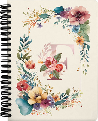 Mc Sid Razz Alphabet A5 Notebook Ruled 140 Pages(Alphabet F)