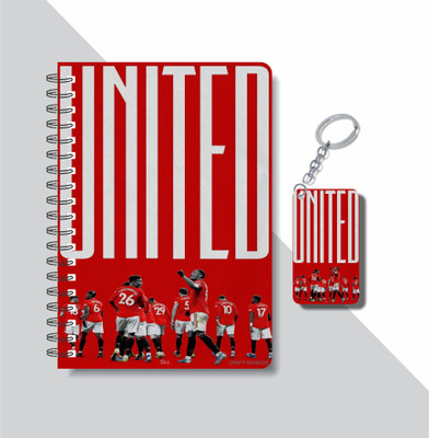 craft maniacs 2023 UNITED DIARY A5 Notebook RULED 160 Pages(White)