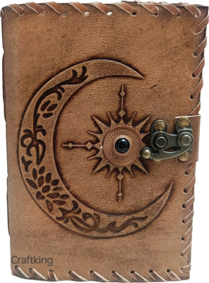 craftking Diary The Journey A4 Diary Plain 200 Pages(Brown)