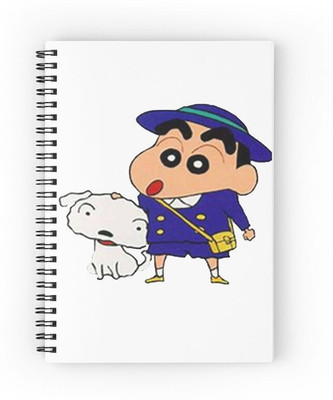 craft maniacs SHINCHAN 2023 NOTEBOOK COLLECTION A5 Notebook RULED 160 Pages(White)