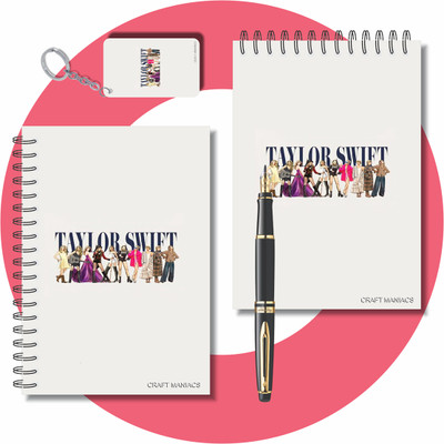 craft maniacs A6 SET OF 2 COLLECTION A6 Notebook Unruled 120 Pages(White, Pack of 2)