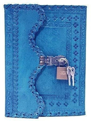 RAJASTHANI HAAT AND CRAFT handcrafted Regular Diary unruled 240 Pages(Blue)