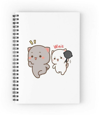 craft maniacs PEACH & GOMA 2023 COLLECTION A5 Note Book RULED 160 Pages(Multicolor)