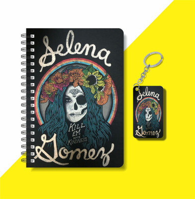 craft maniacs SELENA NOTEBOOKS A5 Diary RULED 160 Pages(Multicolor)