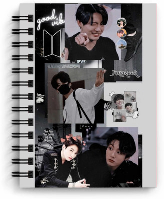 craft maniacs BTS DIARY COLLECTION A5 Diary RULED 160 Pages(Multicolor)