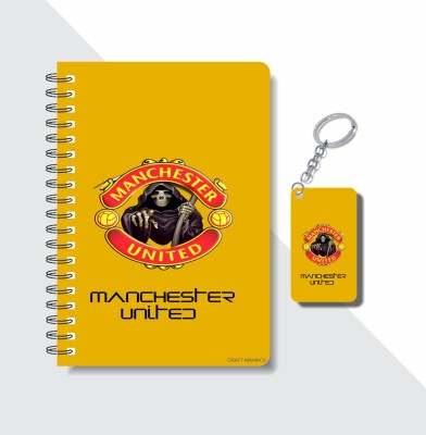 craft maniacs 2023 UNITED DIARY A5 Diary RULED 160 Pages(Yellow)