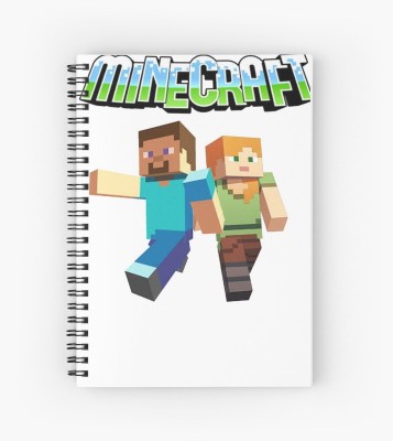 craft maniacs MINECRAFT NOTEBOOK COLLECTION A5 Diary RULED 160 Pages(Black)