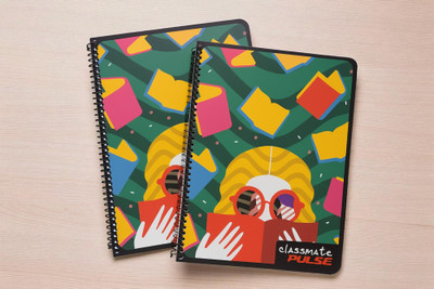Classmate Classmate_Pulse Spiral Notebook 200 pages Regular Diary Single Rule 200 Pages(Multicolor, Pack of 2)