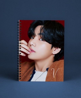 craft maniacs BTS V A5 RULED 160 PAGES DIARY A5 Diary RULED 160 Pages(Multicolor)