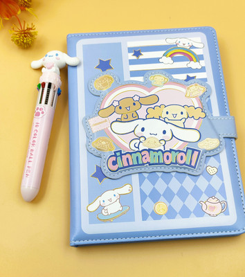 Paper Bear Kuromi Regular Diary Designer 80 Pages(Light Blue)