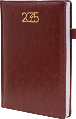BALHAR Diary Regular Diary Ruling 300 Pages(Brown)