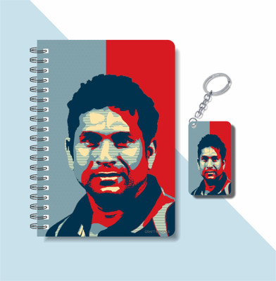 craft maniacs TENDULKAR 2023 NOTEBOOK COLLECTION A5 Note Book RULED 160 Pages(White)