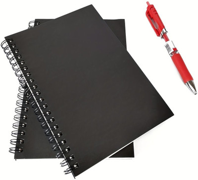 craft maniacs ECO FRIENDLY COLLECTION A5 Notebook UNRULED 120 Pages(Multicolor, Pack of 6)