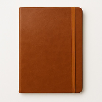 PaperPal Classic Series A5 Notebook RULED 192 Pages(Tan)