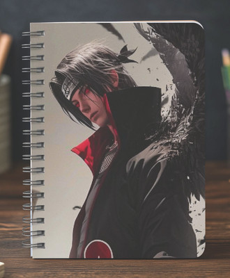 Graphic Word Anime Design A5 Notebook Unruled 160 Pages(Multicolor)