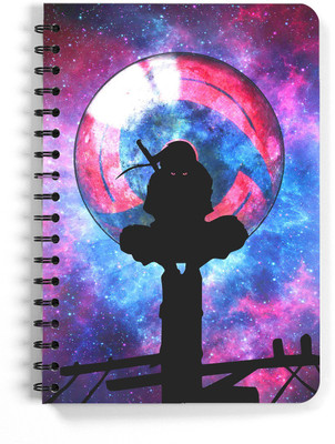 ComicSense tachi Sacrifice Naruto Anime A5 Notebook Blank 120 Pages(Multicolor)