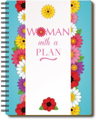 Nourish 12 Month Life Planner A5 Planner/Organizer Ruled 200 Pages(WOMANWITHAPLAN)