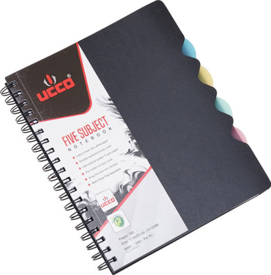 UCCO Diary Regular Diary Ruling 300 Pages(Multicolor)