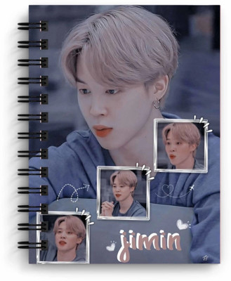 craft maniacs BTS 2023 NEW DIARY COLLECTION A5 Notebook RULED 160 Pages(White)