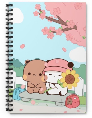 craft maniacs BUBU DUDU DAIRY A5 Diary RULED 160 Pages(Multicolor)