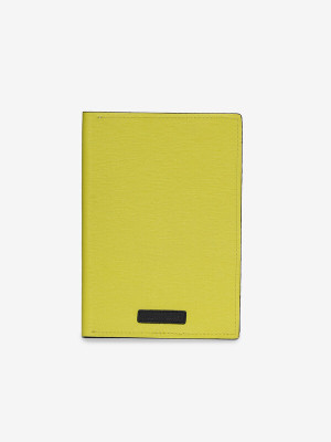 ALLAN FEDER Leather Diary A5 Diary Ruled 100 Pages(Lime Green)