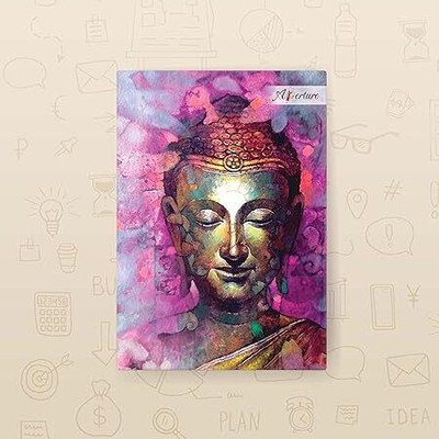 Aperture 1 A5 Diary Ruled 160 Pages(Calming Buddha)