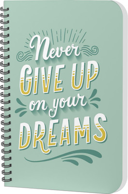 AccuPrints Daily Planner A5 Planner/Organizer Ruled 180 Pages(Sky Blue)