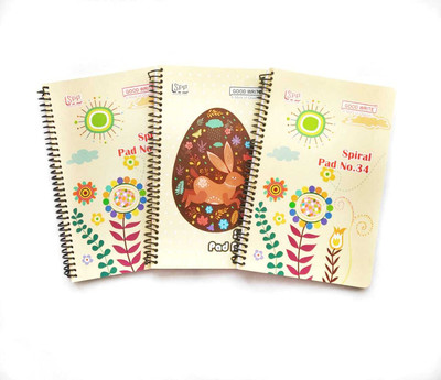 INNINKA spiral notebook A5 Note Pad ruled 160 Pages(Multicolor, Pack of 3)