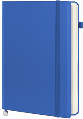 Abstract Collection Executive A5 Diary Notebook with Pen Holder A5 Note Book Single Rule 200 Pages(Blue)