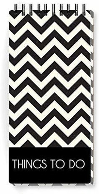 Nourish ToDo List Note Pad_DRY Regular Note Pad Ruled 50 Pages(B&W)