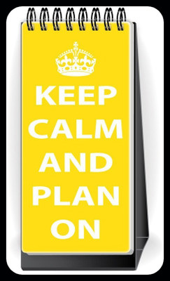 Nourish Desktop Standing To Do List_DRY Regular Desk Planner Ruled 50 Pages(KEEPCALMPLANYELLOW)