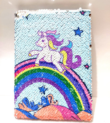payal enterprises unicorn A5 Diary yes 100 Pages(Multicolor)