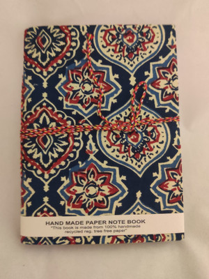 Hot shopper Handmade diary Book-size Diary 80 Pages(Blue and mehroom colour)