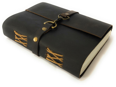 Pranjals House no A4 Diary no 100 Pages(Black)