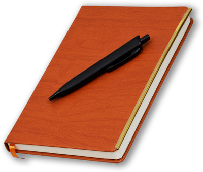 COI Brown Special Executive Diary/Planner with Pen.… A5 Organizer Ruled 180 Pages(Brown)