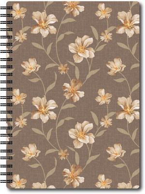 Nourish A5 Size RULED Pages Colourful Graphic Diary_DRY A5 Notebook Ruled 75 Pages(Multicolor)