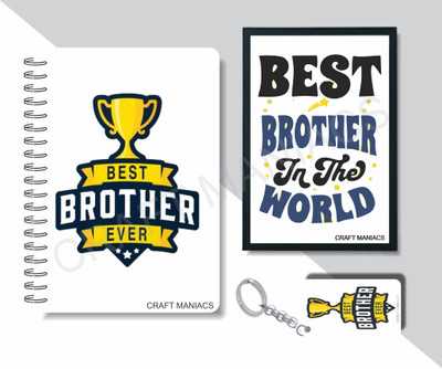 craft maniacs DIARY FRAME COMBO 2024 A5 Diary RULED 160 Pages(White)