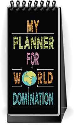 Nourish Desktop Standing To Do List_DRY Regular Desk Planner Ruled 50 Pages(WORLDDOMINATION)