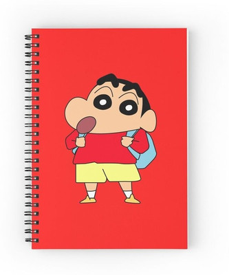 craft maniacs SHINCHAN 2023 NOTEBOOK COLLECTION A5 Notebook RULED 160 Pages(White)