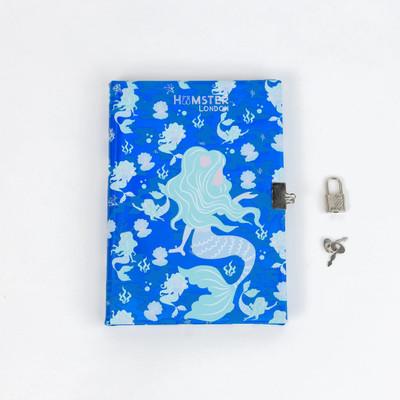 hamster london Diary Notebook Mermaid A5 Diary Single 100 Pages(Multicolor)