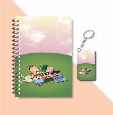 craft maniacs SHINCHAN 2023 NOTEBOOK COLLECTION A5 Notebook RULED 160 Pages(White)