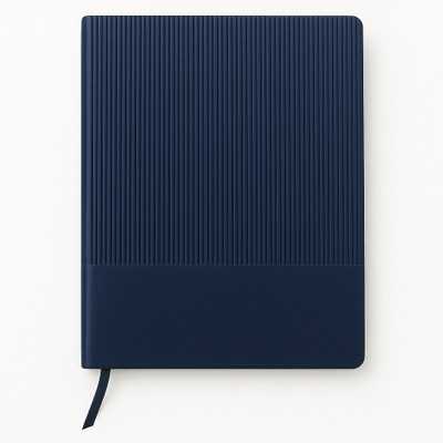 PaperPal Elegant Series A5 Note Book Ruled 192 Pages(Blue)
