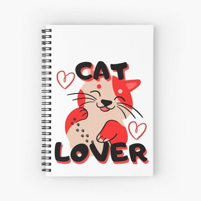 craft maniacs KITTY COLLECTION A5 Notebook RULED 160 Pages(Black)