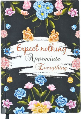 CRAFTOPIX Regular A5 Notebook Unruled 192 Pages(White)