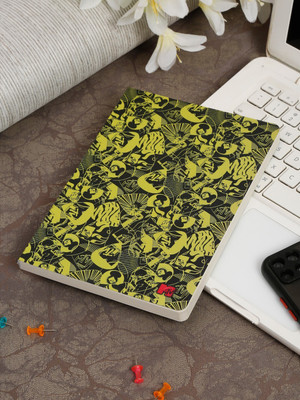 MTV Classic design notebook diary A5 Diary Ruled 200 Pages(L.Green-Black-Printed)