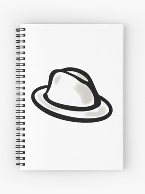 TheHackStore White Hat Hacker Printed A5 Notebook Ruled 200 Pages(Multicolor)