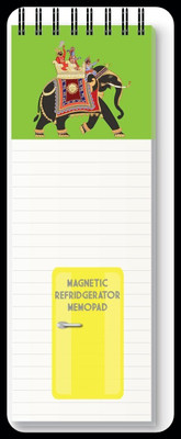 Nourish Magnetic Memo Pad_DRY Regular Memo Pad RULED 50 Pages(ELEPHANT GREEN)