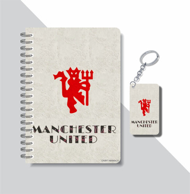 craft maniacs 2023 FOOTBALL DIARY A5 Notebook RULED 160 Pages(Multicolor)