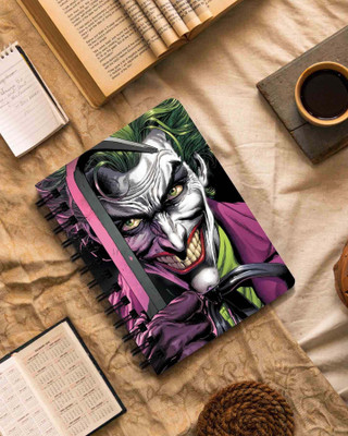 Warner Bros. Batman Theme Wiro A5 Diary unruled 120 Pages(multicolor01)